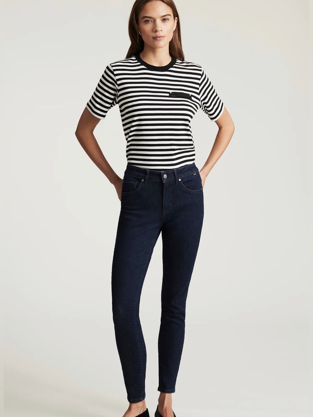 Mavi Women's Dark Navy Skinny Jeans